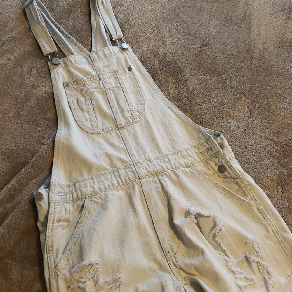 American Eagle Overall Shorts
